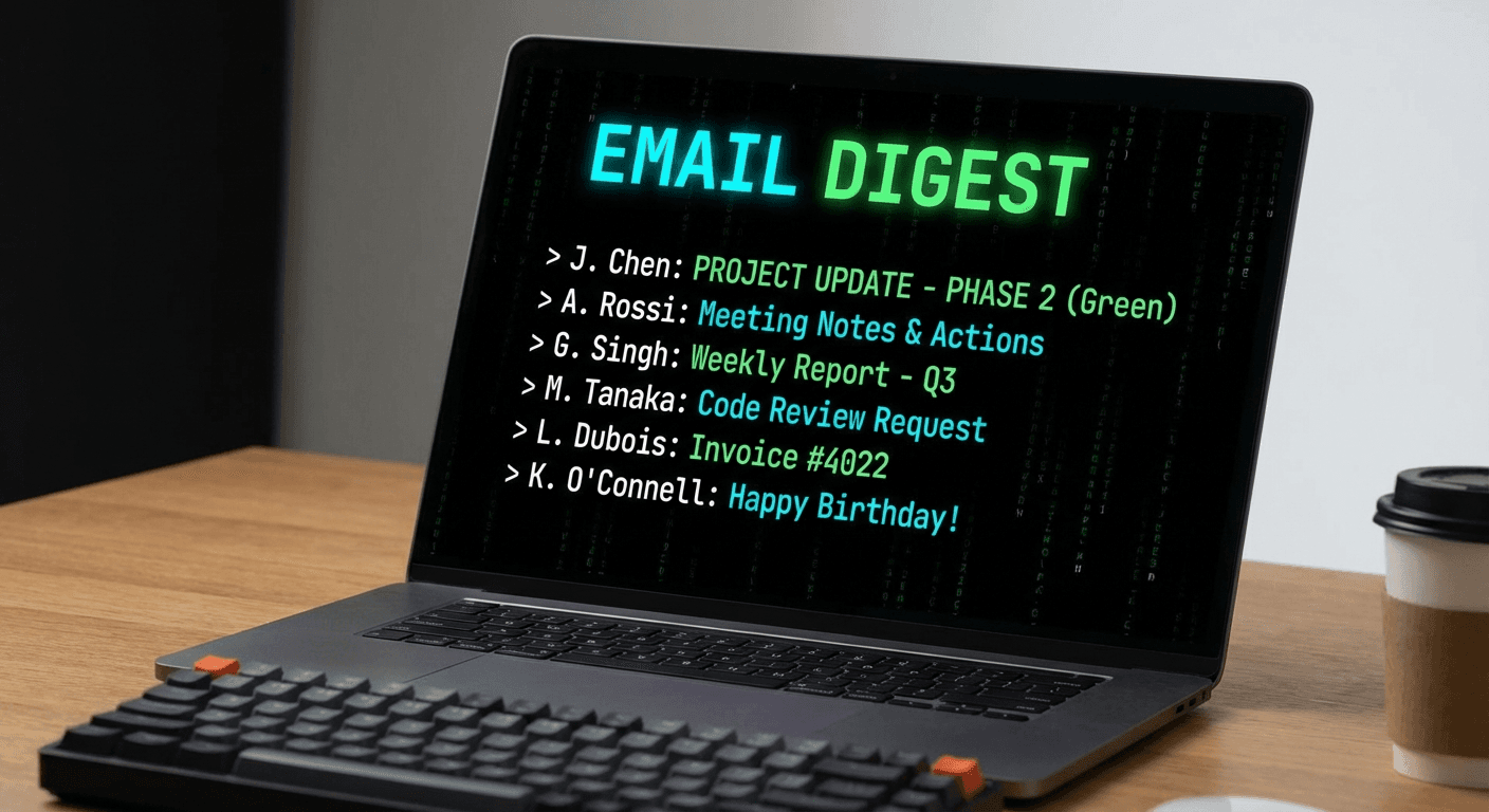 Email Digest CLI